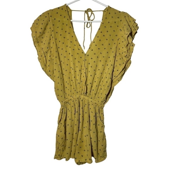 Billabong Ruffled Up Onesie Romper size M - Picture 2 of 5